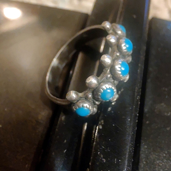 Fred Harvey Era Turquoise Ring - Picture 2 of 5